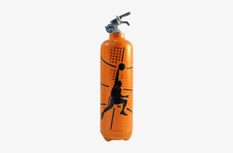 Basketball Fire Extinguisher - Cylinder, transparent png download