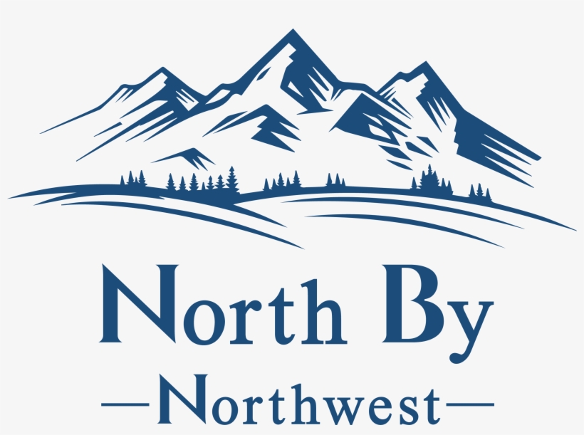 North By Northwest - Mountain Photo Black And White, transparent png download
