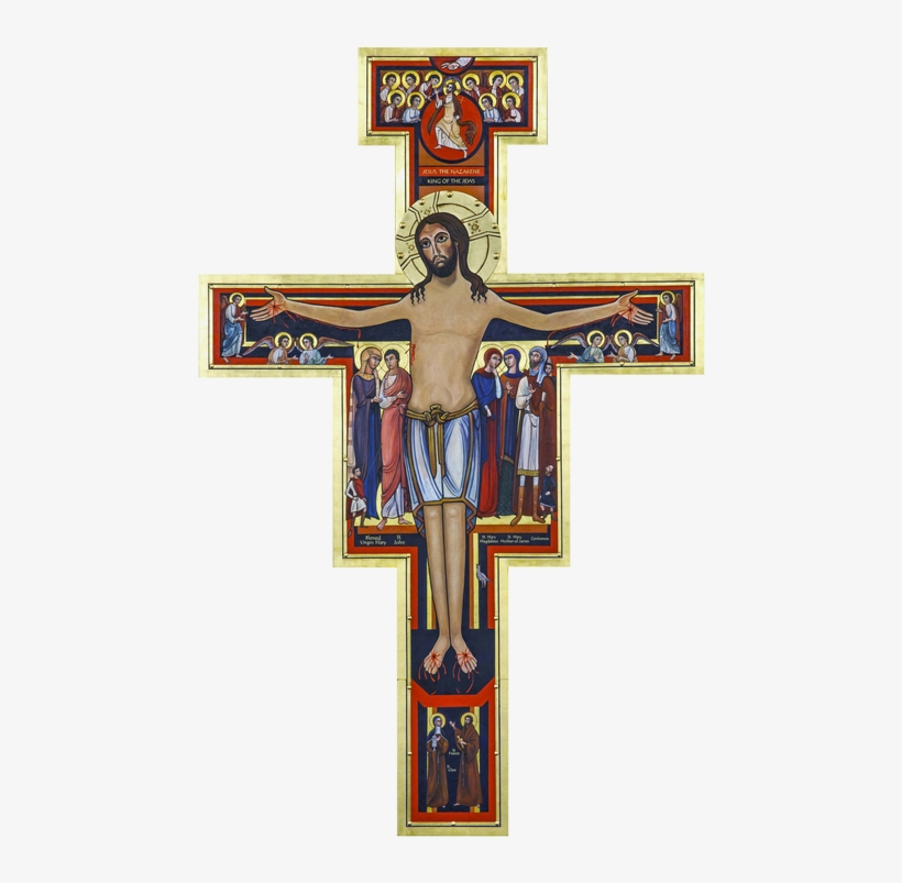 San Damiano Cross Png, transparent png download