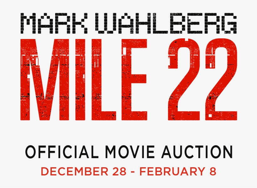 Mile22 Title - Poster Mile 22 2018, transparent png download