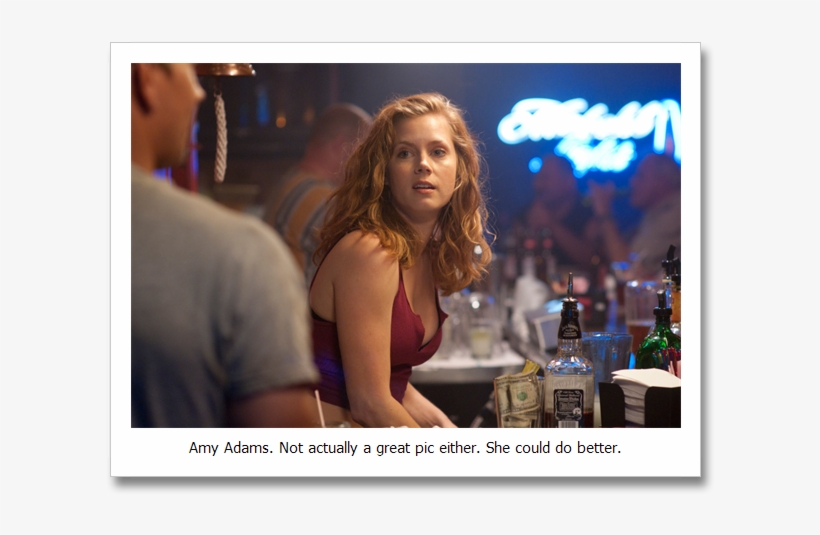 Bale Deserved The Best Supporting Oscar For This One - Batman V Superman Dawn Of Justice Amy Adams, transparent png download