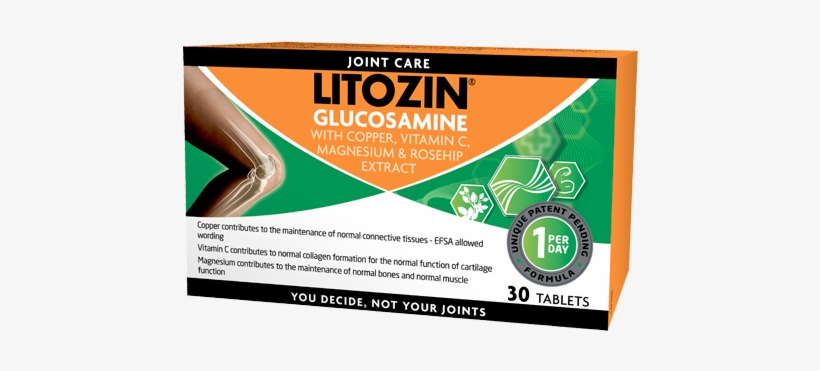 Litozin Glucosamine - Litozin Collagen, transparent png download