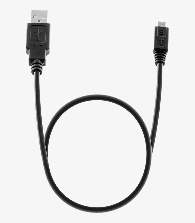 Usb Cable With Standard Micro-usb Connector - Micro-usb, transparent png download
