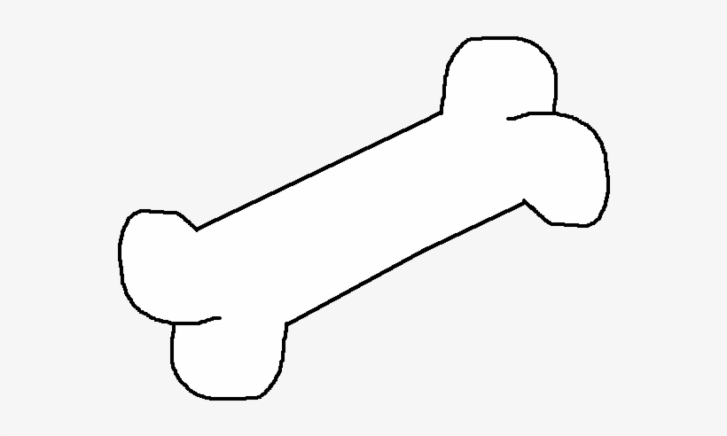 White Dog Bone Png - White Dog Bone With No Background, transparent png download