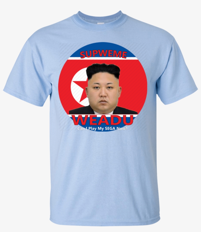 Suprweme Weadu Kim Jong Un T-shirt, transparent png download