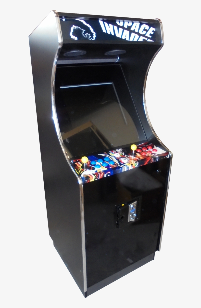 Space Invaders Black Upright - Space Invaders, transparent png download