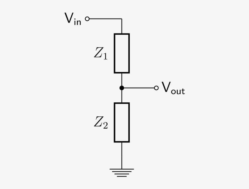 A Simple Voltage Divider - Voltage Divider, transparent png download