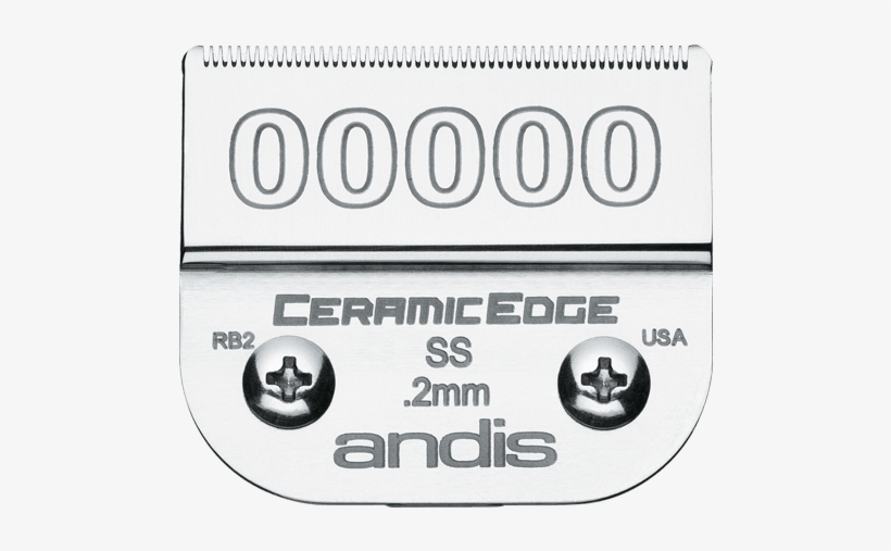 Ceramicedge Detachable Blades - Andis Ceramicedge Blade Size 00000 64730, transparent png download