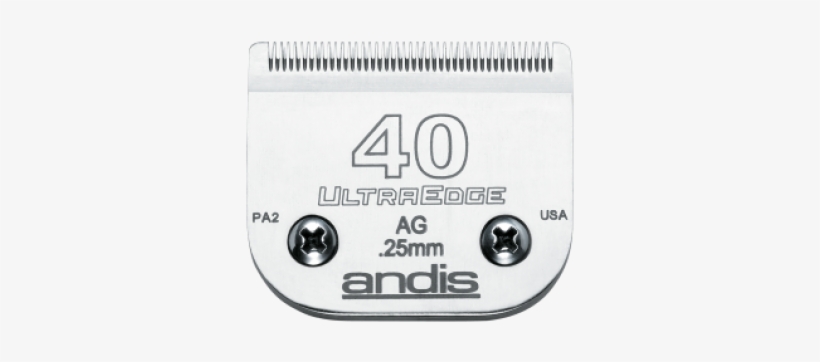 Andis Blades 40, transparent png download