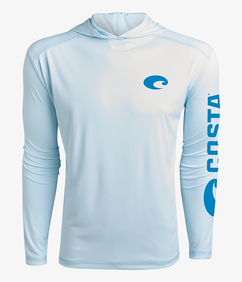 Costa Del Mar Hooded Technical In Arctic Blue, Size - Costa Del Mar, transparent png download