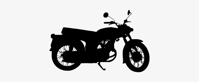 Motorcycles - Scherenschnitt Motorrad, transparent png download