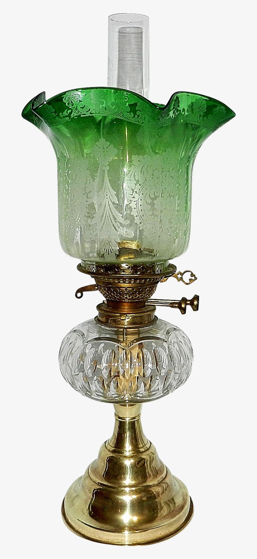 This Beautiful And Hard To Find Antique Victorian Messengers - Oil Lamp, transparent png download