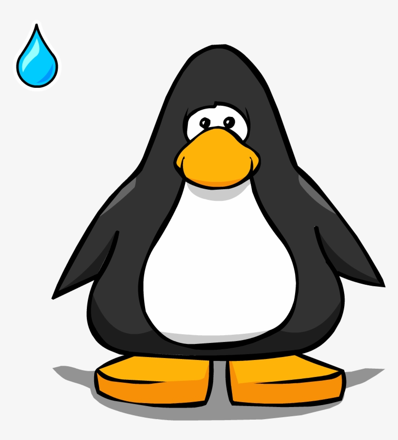 Water Droplet Pc - Club Penguin Mini Sombrero, transparent png download