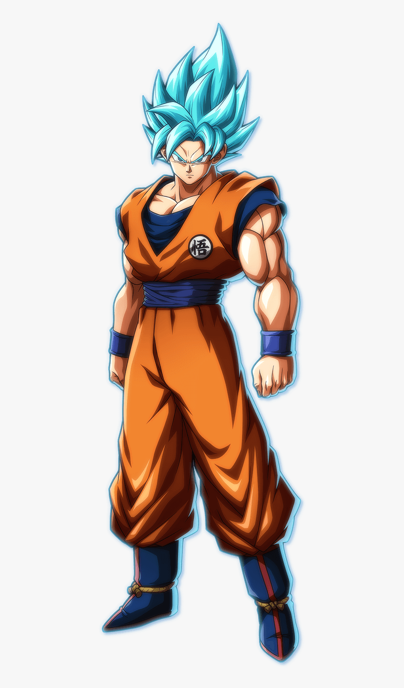 Https - //static - Tvtropes - Org/pmwiki/pub/images/ - Goku Ssj Blue Fighterz, transparent png download