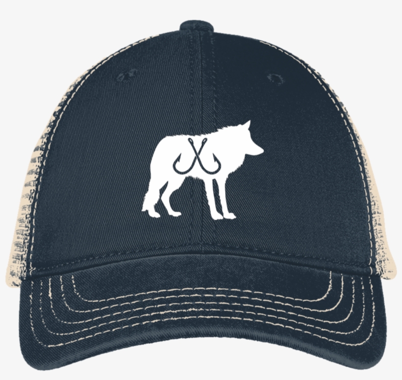 White Wolf Mesh - Hat, transparent png download
