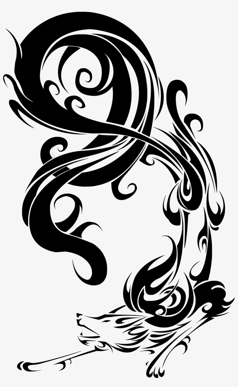 This Free Icons Png Design Of Fire Wolf, transparent png download