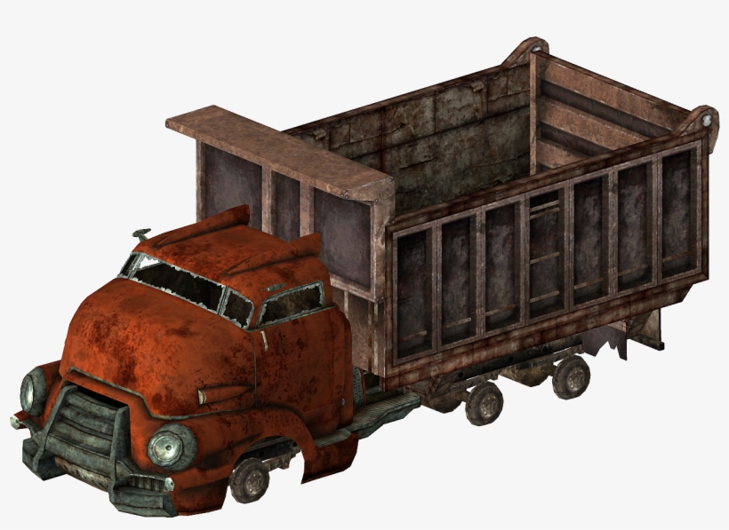 Dumper Truck - Fallout Truck, transparent png download