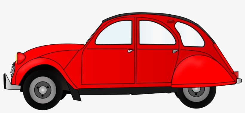 Car Clipart - 2cv Clipart, transparent png download