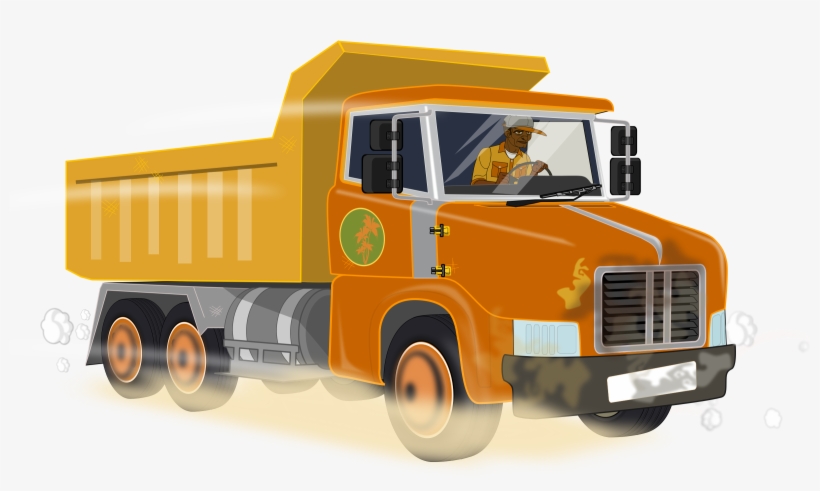 Dump Big Image Png - Camion De Construccion Png, transparent png download