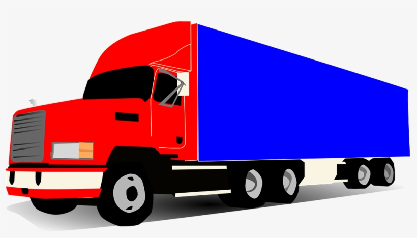 Clip Youtubes Website - 18 Wheeler Clip Art, transparent png download