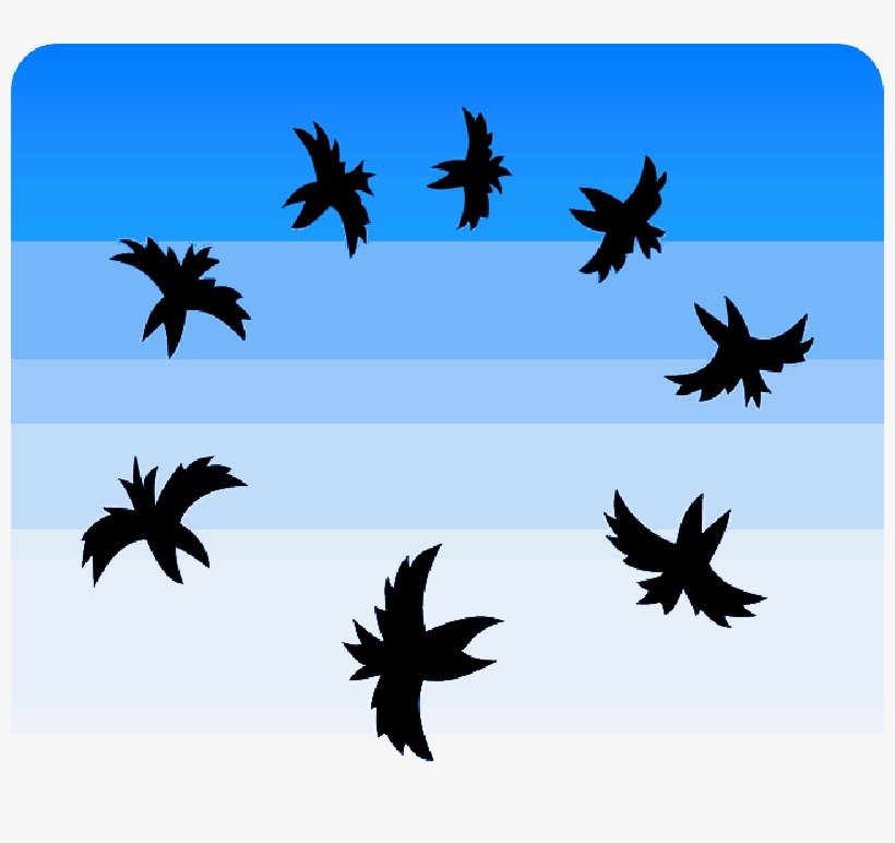 Mb Image/png - Black Birds In The Sky Trucker Hat, White And Black,, transparent png download
