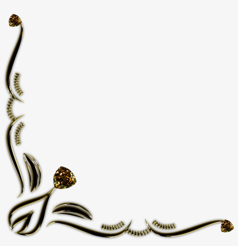 20 By Diza-74 On Deviantart - Bordes De Paginas Doradas, transparent png download