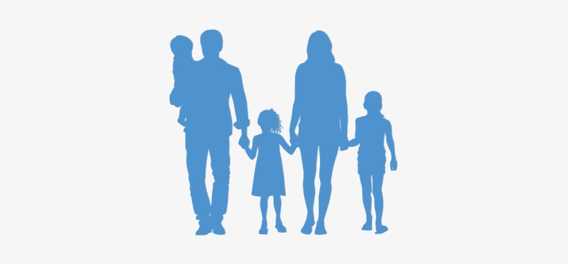 Family Recovery S - Silhouette Family Gay, transparent png download
