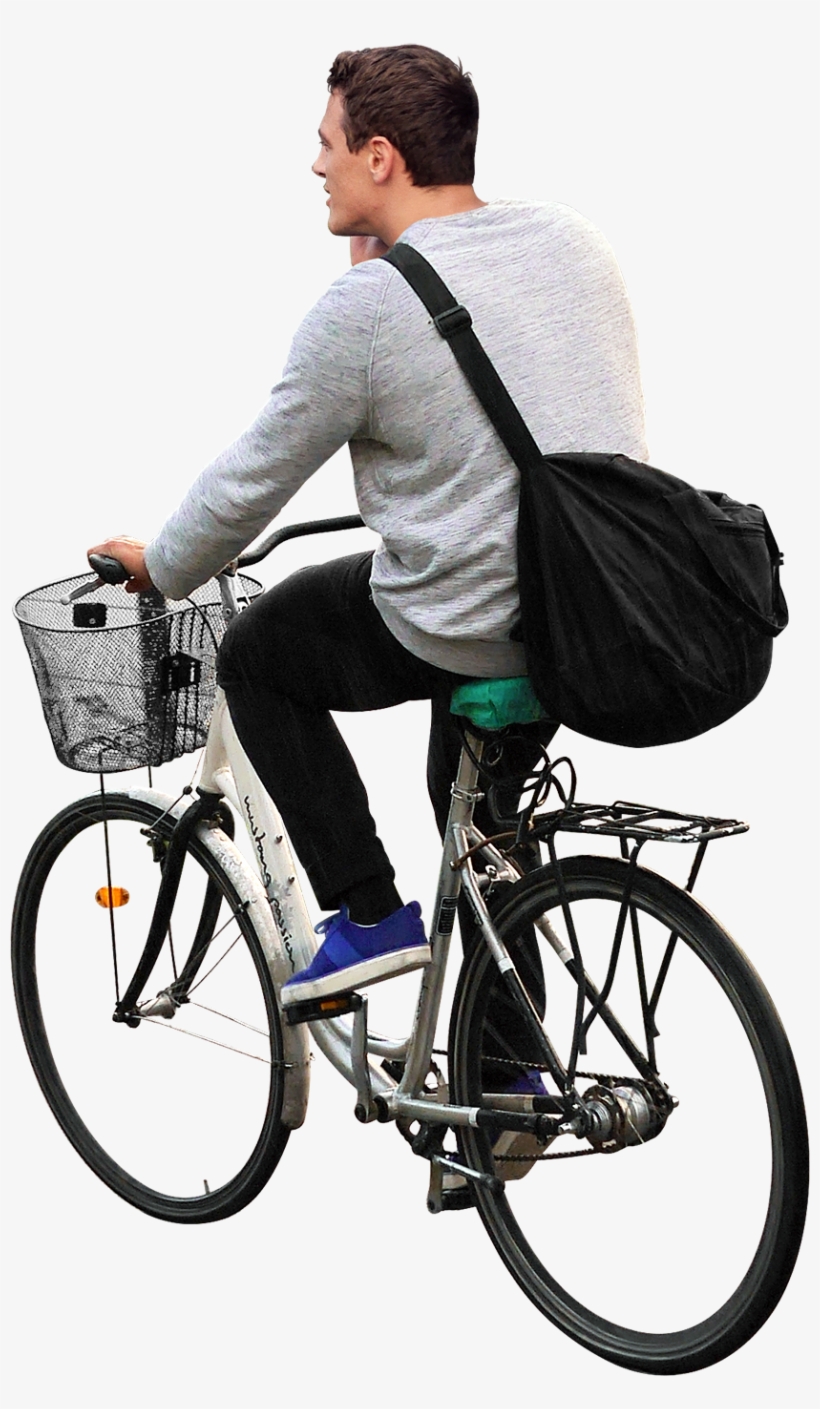 People Bike Png, transparent png download