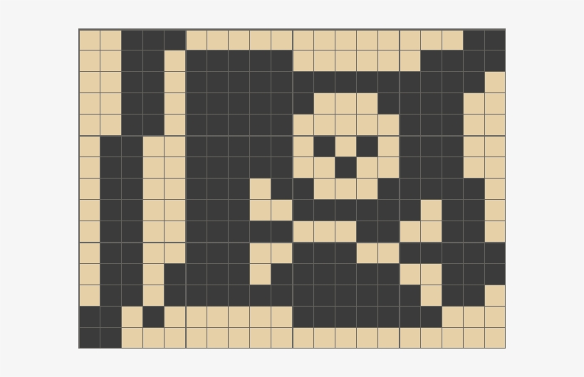 Solution For Original Crossme Level - Jdraw Japanese Mosaic, transparent png download