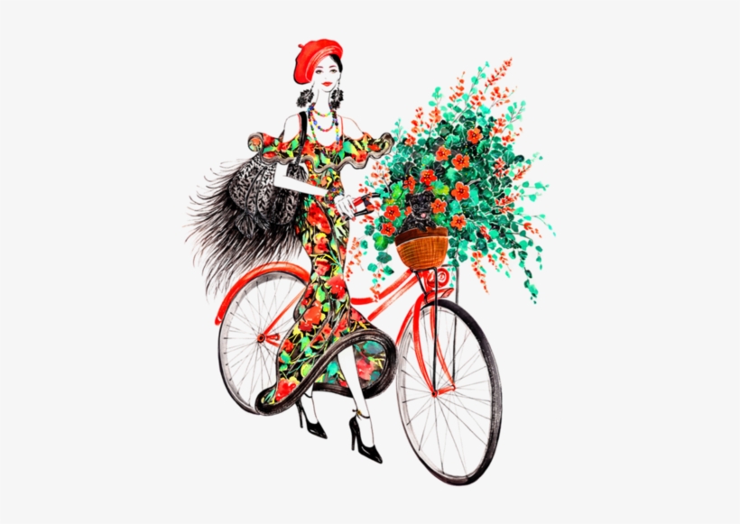 Farverig Grafik "vektor Genre» Png - Ilustracion De Moda Acuarela, transparent png download