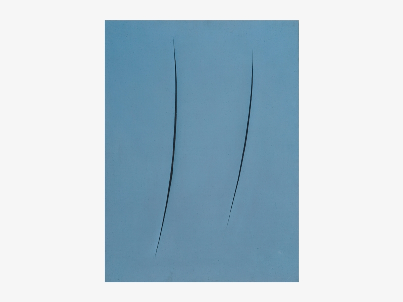 Lucio Fontana - Oil Paint, transparent png download