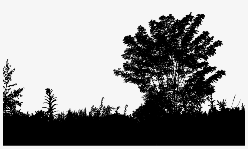 This Free Icons Png Design Of Foliage Silhouette, transparent png download