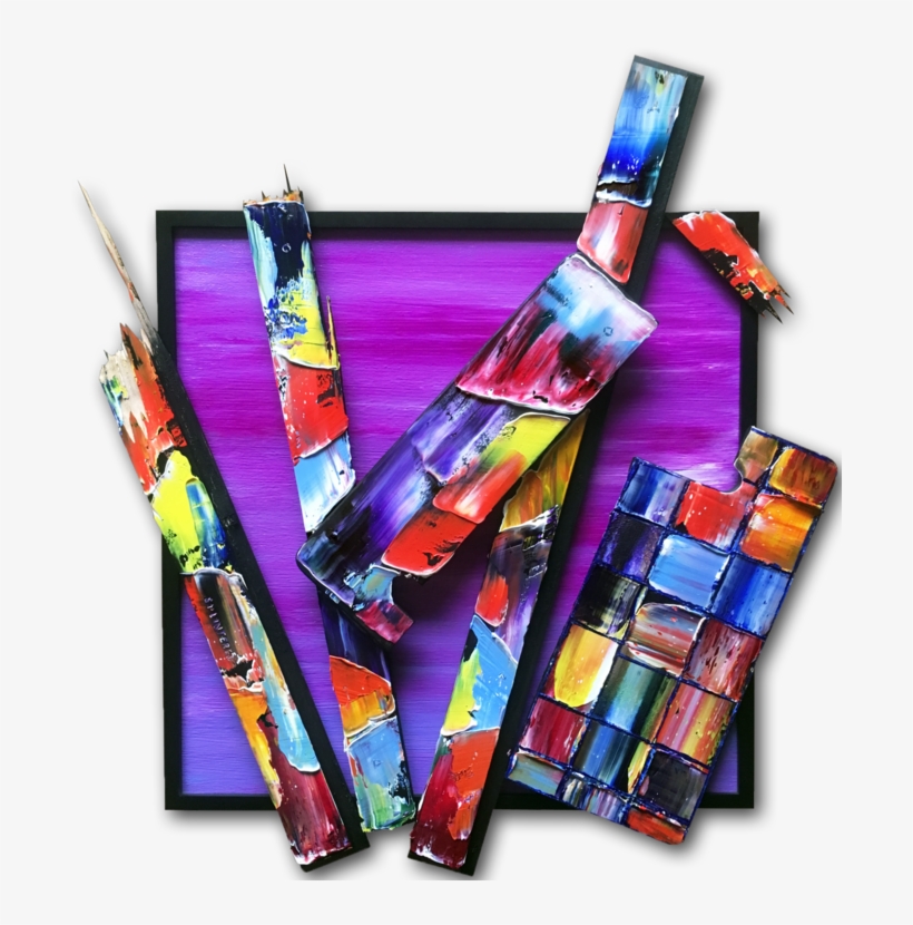 Splintered Preston M - Painting, transparent png download