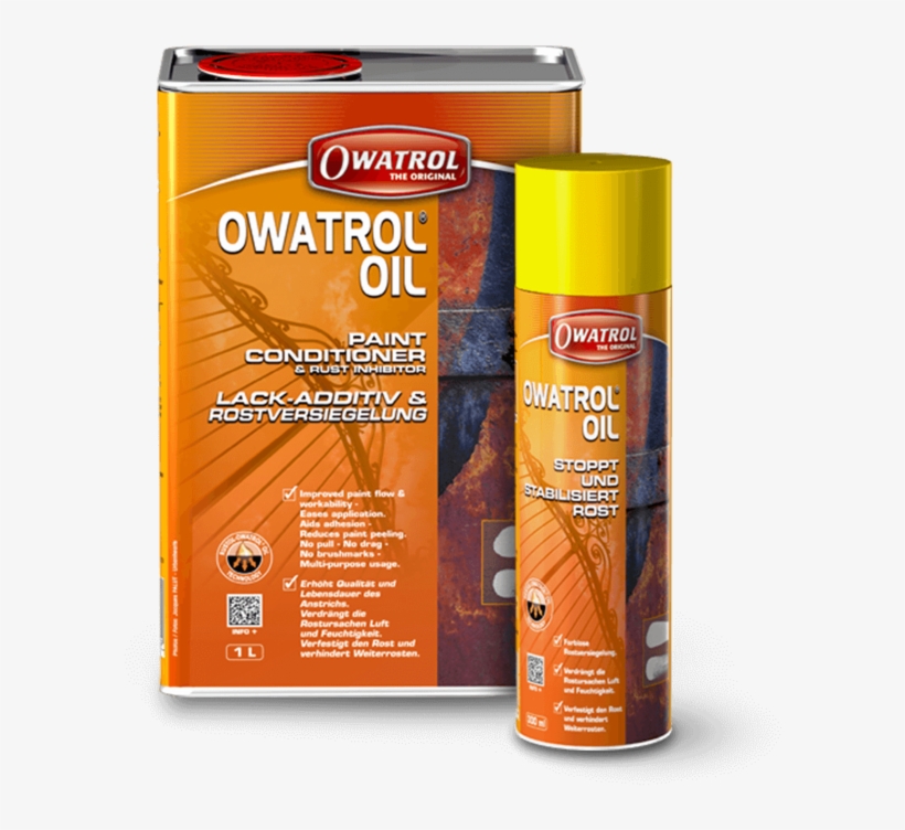 Owatrol Oil For Rusted Surfaces, transparent png download