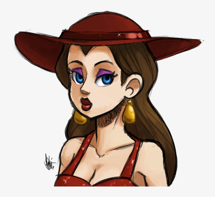 Super Mario Odyssey Human Hair Color Cartoon Fictional - Super Mario Odyssey 1 Up Girl, transparent png download