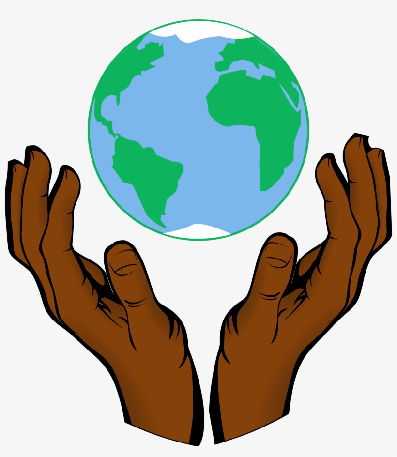 Collection Of Earth In Hands High - Clipart Earth In Hands, transparent png download