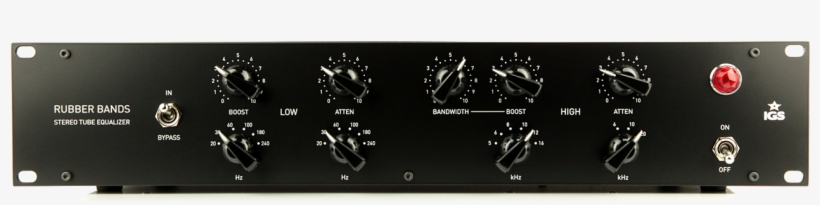 Eqp-2 Stereo Equalizer Posted - Rack Mount Power Strip With Switches, transparent png download
