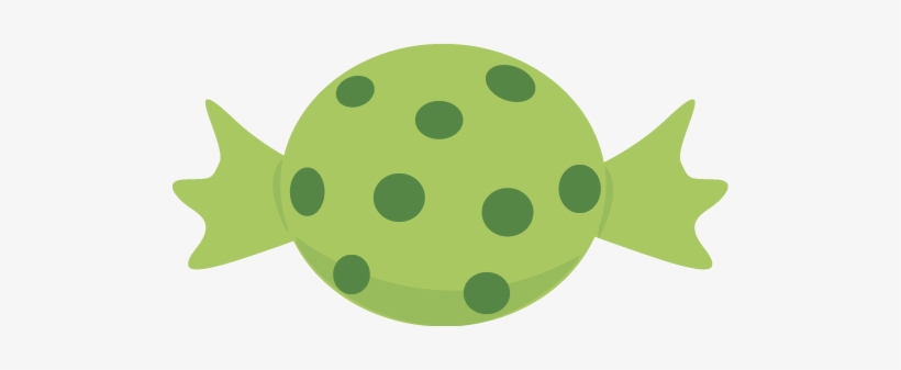 Green Halloween Candy Clip Art - Clip Art, transparent png download