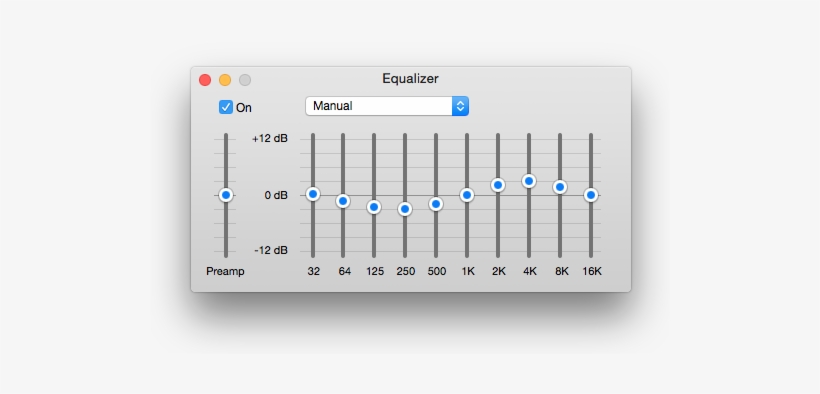 Let's Take A Look At The Itunes Equalizer - Diagram, transparent png download