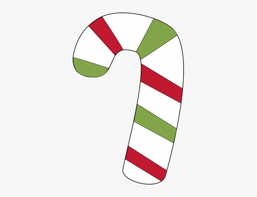 Candy Cane Crafthubs - Candy Cane Green And Red, transparent png download