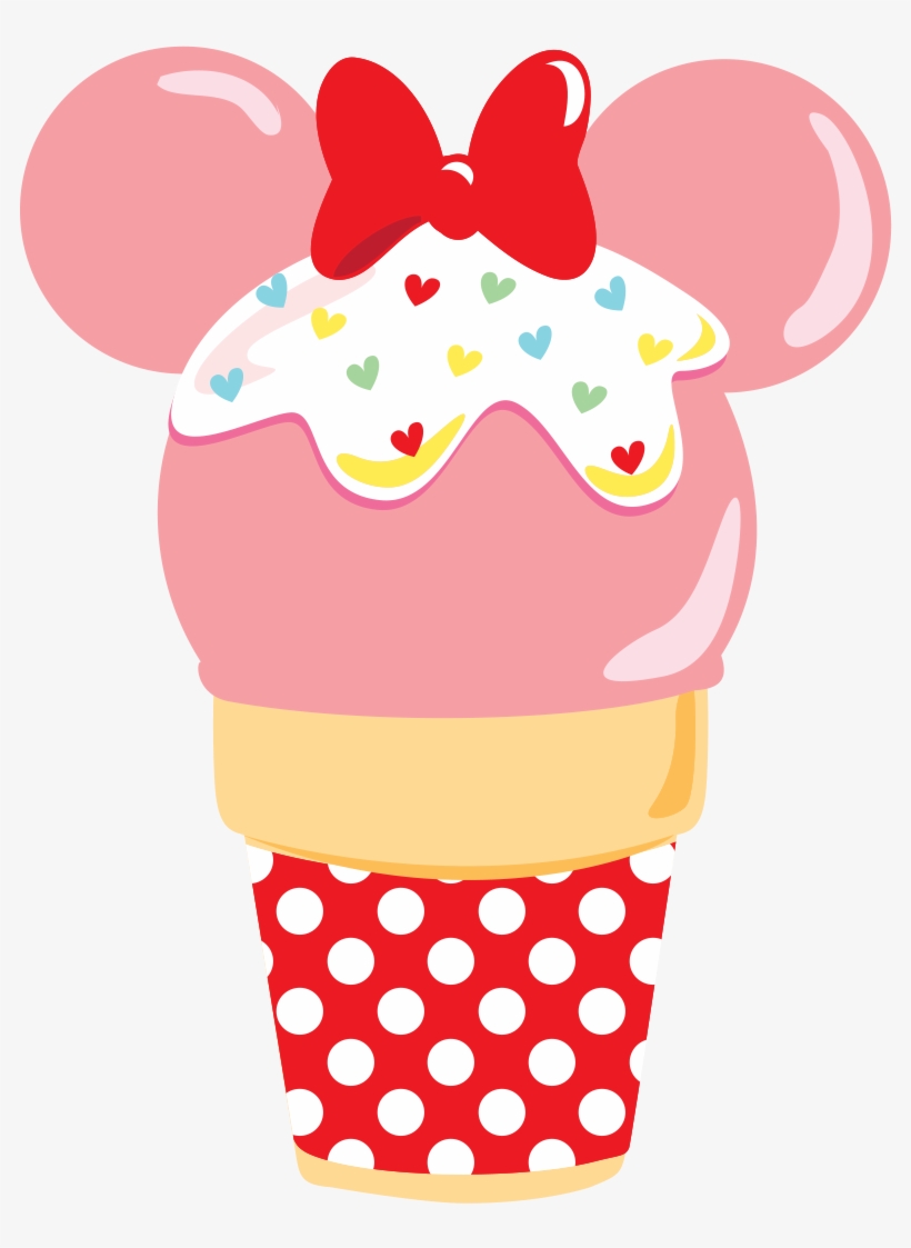 Candy Clipart Disney - Disney Cupcake Png, transparent png download