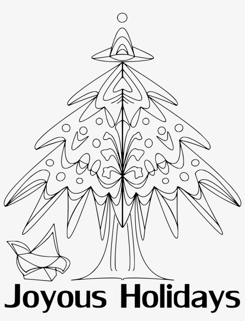 Christmas,christmas Tree,holiday,christmas Tree Vector,adult - Christmas Tree, transparent png download