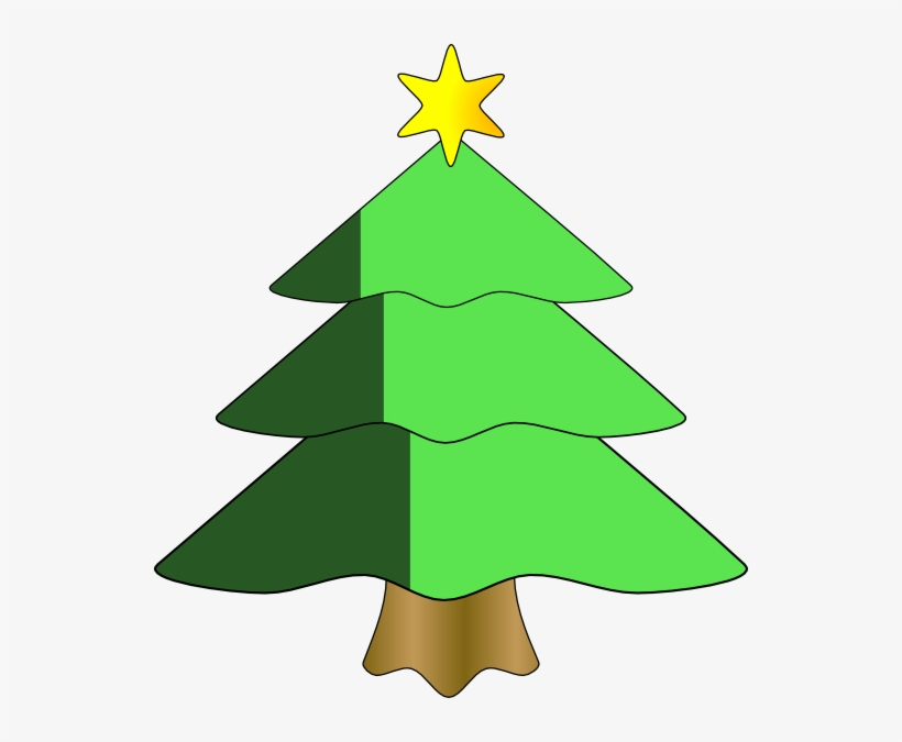 Christmas Tree Vector Png, transparent png download
