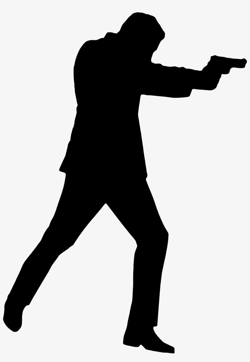 Spy Silhouette Transparent Png - Spy Silhouette, transparent png download