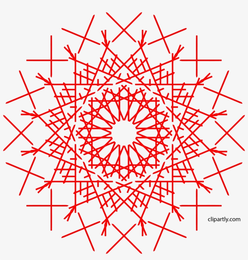 Mandala Amazing Snow Clipart Png - Diagram, transparent png download