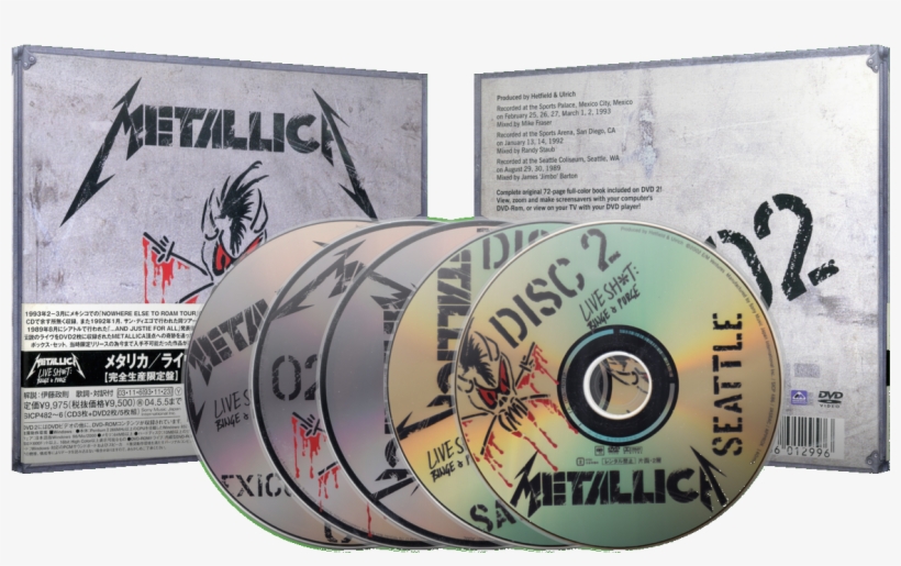 Metallica Live Shit: Binge & Purge - complete UK box set (178567