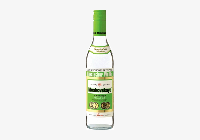 Moskovskaya Vodka 70 Cl - Moskovskaya Vodka, transparent png download
