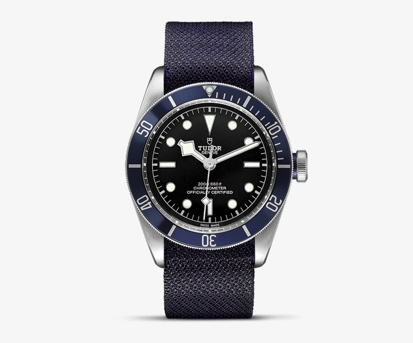 41 Mm Steel Case - Tudor Heritage Black Bay Dark, transparent png download