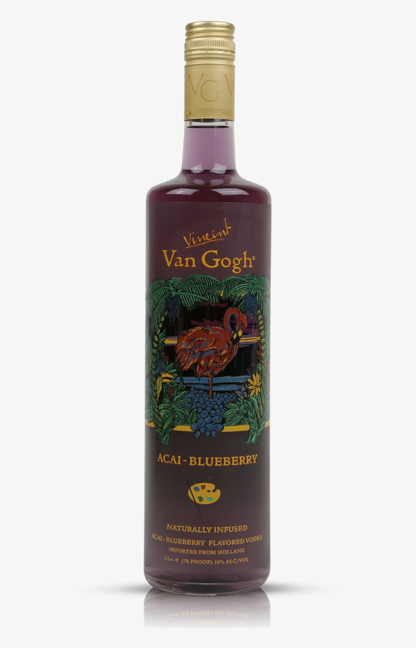 Van Gogh Acai Blueberry - וודקה ואן גוך אסאי, transparent png download