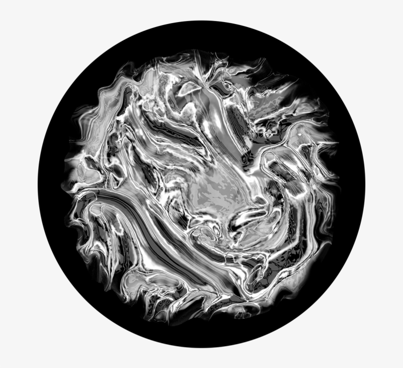 Oil Spill - Apollo Oil Spill Glass Gobo Sr-0021, transparent png download